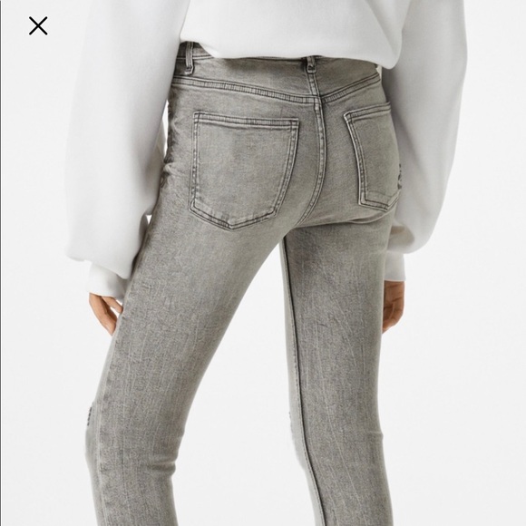 Grey-anthracite jean skinny size 26 - Picture 2 of 5